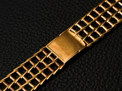 18 mm 18k Gold Watch Bracelet