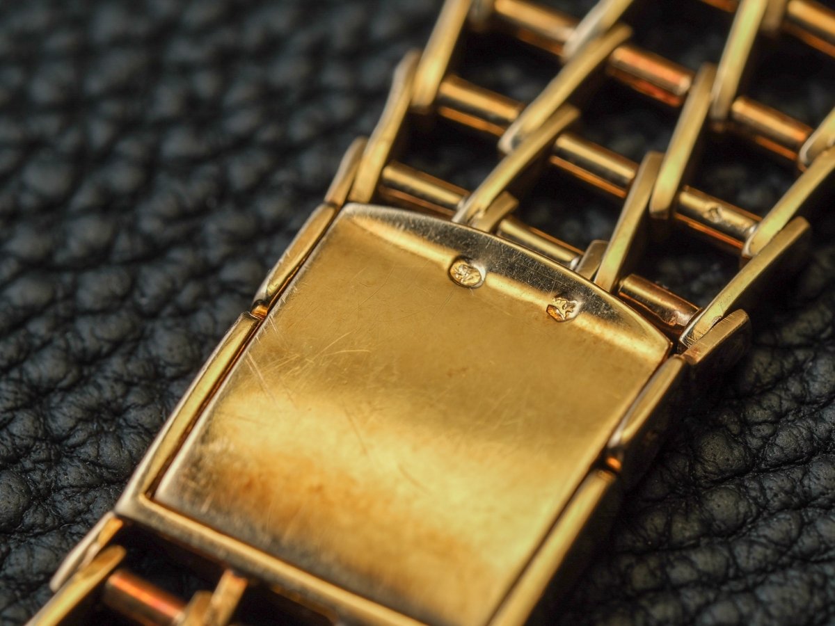 18 mm 18k Gold Watch Bracelet