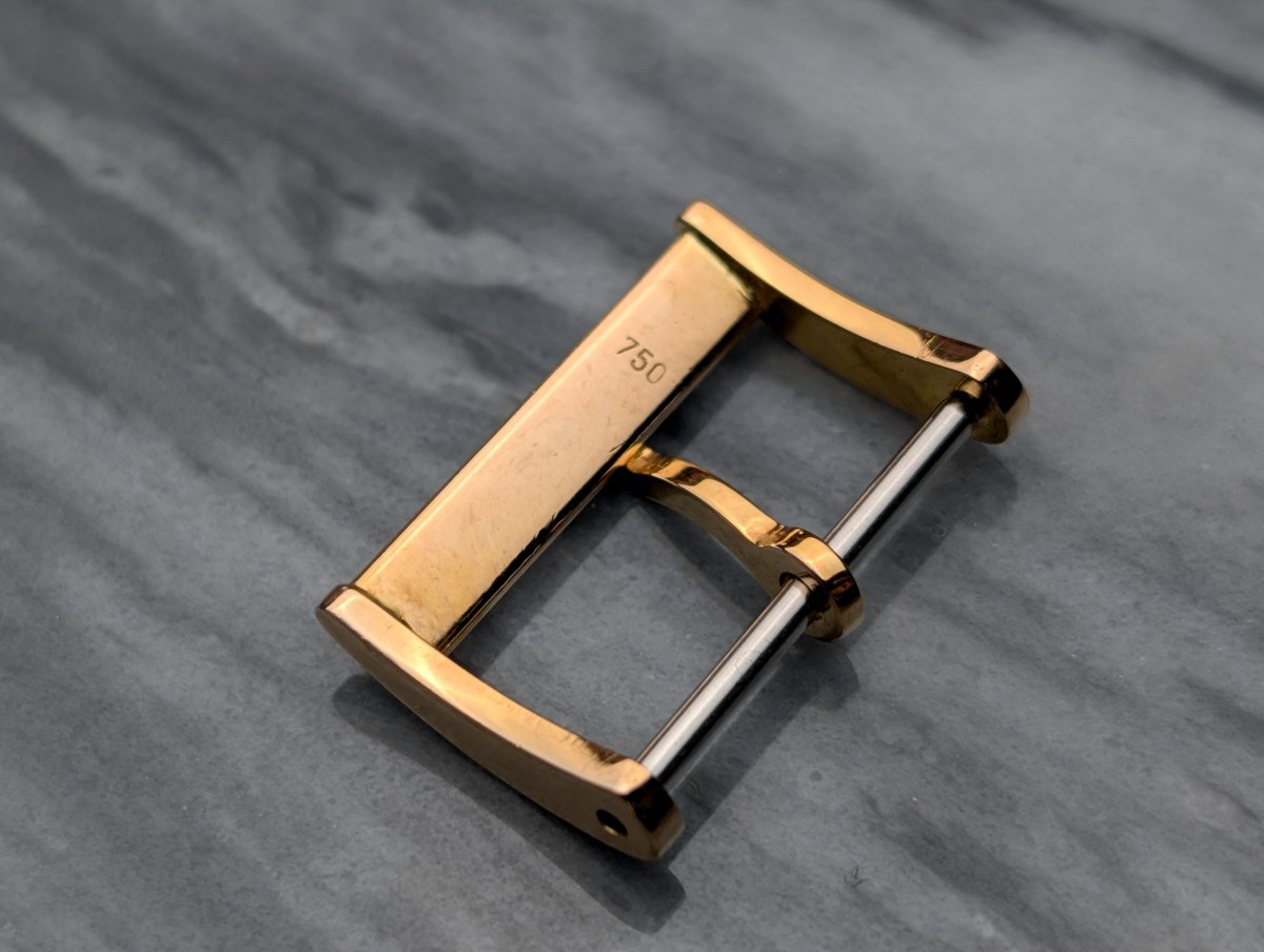 18 mm Pin Buckle 18k Rose Gold Strap / Bracelet