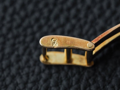 18mm 18k Gold Watch Bracelet Cuff Strap / Bracelet