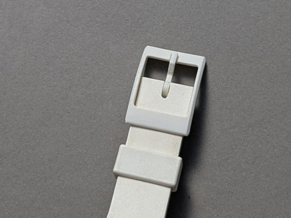 Aquastar Geneve Tennis Watch White Plastic Wristwatch