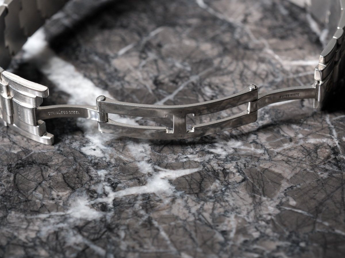 Baume & Mercier Mens Shogun Grey Dial Ref. 5136.018.3 Wristwatch