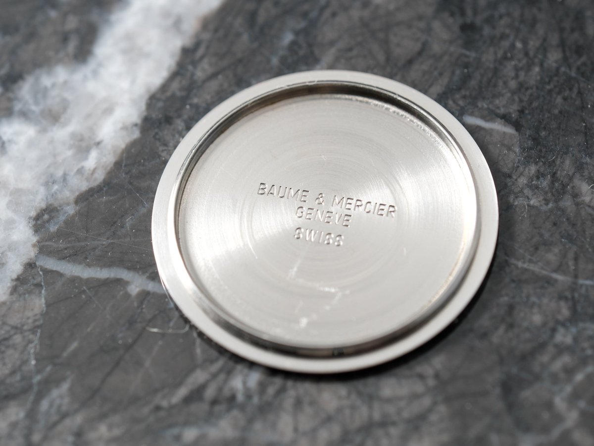 Baume & Mercier Mens Shogun Grey Dial Ref. 5136.018.3 Wristwatch