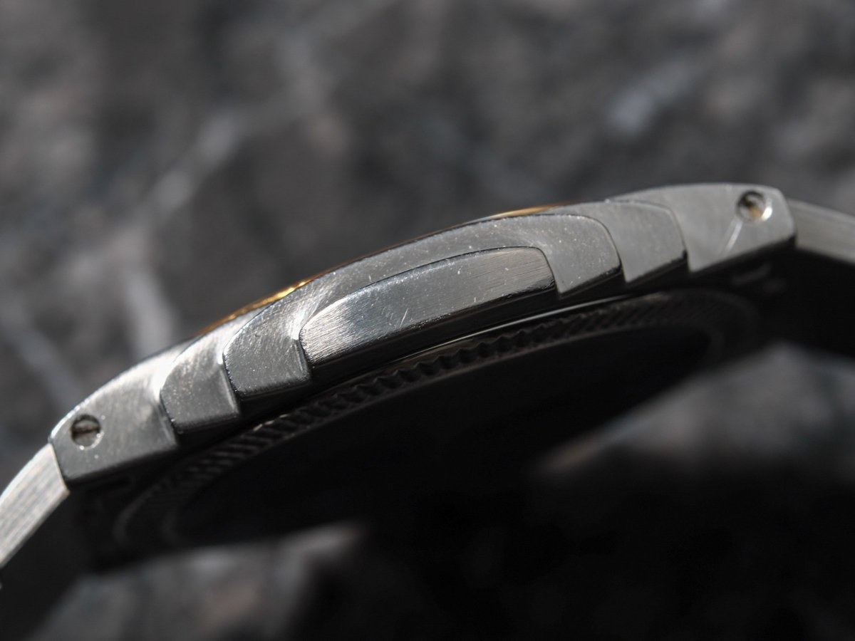 Baume & Mercier Mens Shogun Grey Dial Ref. 5136.018.3 Wristwatch