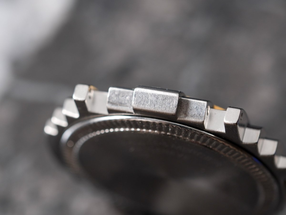 Baume & Mercier Mens Shogun Grey Dial Ref. 5136.018.3 Wristwatch