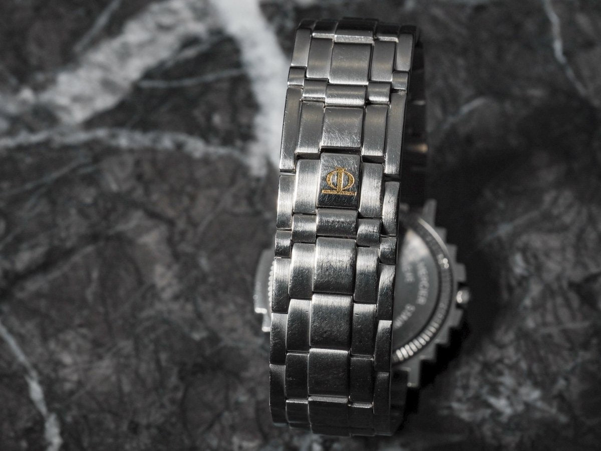 Baume & Mercier Mens Shogun Grey Dial Ref. 5136.018.3 Wristwatch