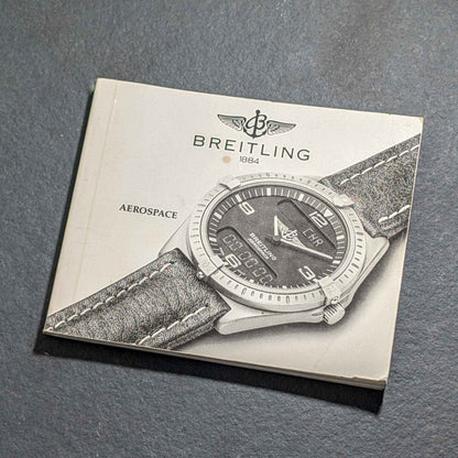 Breilting Aerospace Titanium Blue Dial Ref. E56062