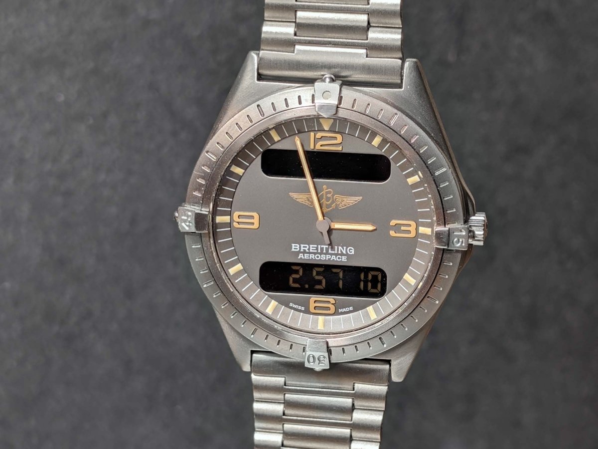 Breitling Aerospace Ref. F56059 L Grey Dial NSA Bracelet Wristwatch