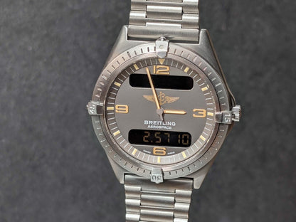 Breitling Aerospace Ref. F56059 L Grey Dial NSA Bracelet Wristwatch