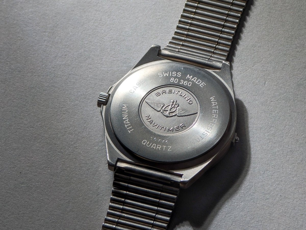 Breitling Navitimer Aerospace Ref. 80360 NSA Bracelet Wristwatch