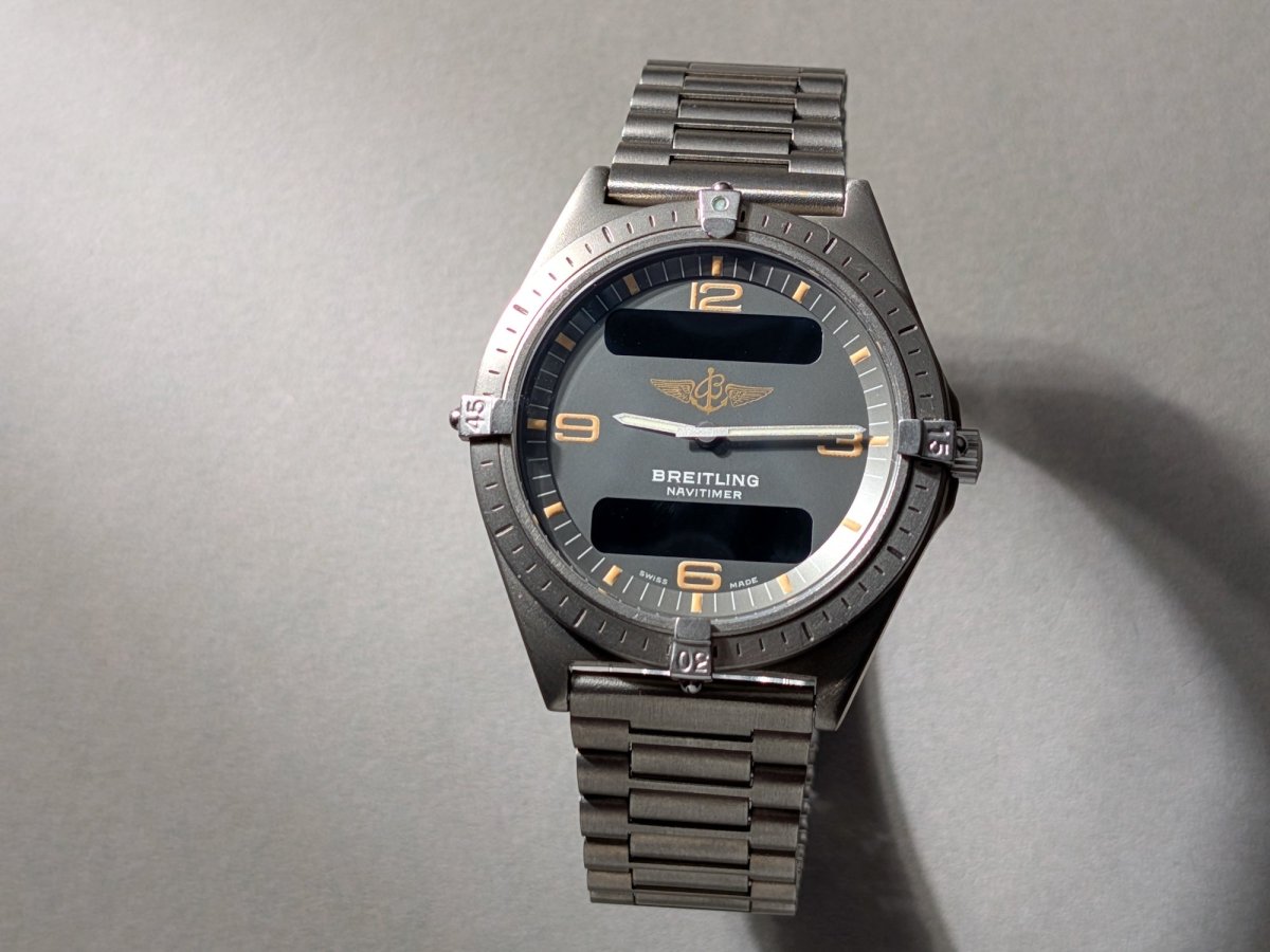 Breitling Navitimer Aerospace Ref. 80360 NSA Bracelet Wristwatch