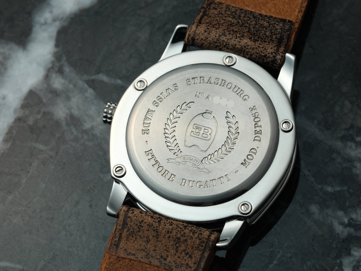 Bugatti Strasbourg Automatic Watch Blue Dial Limited Edition Wristwatch