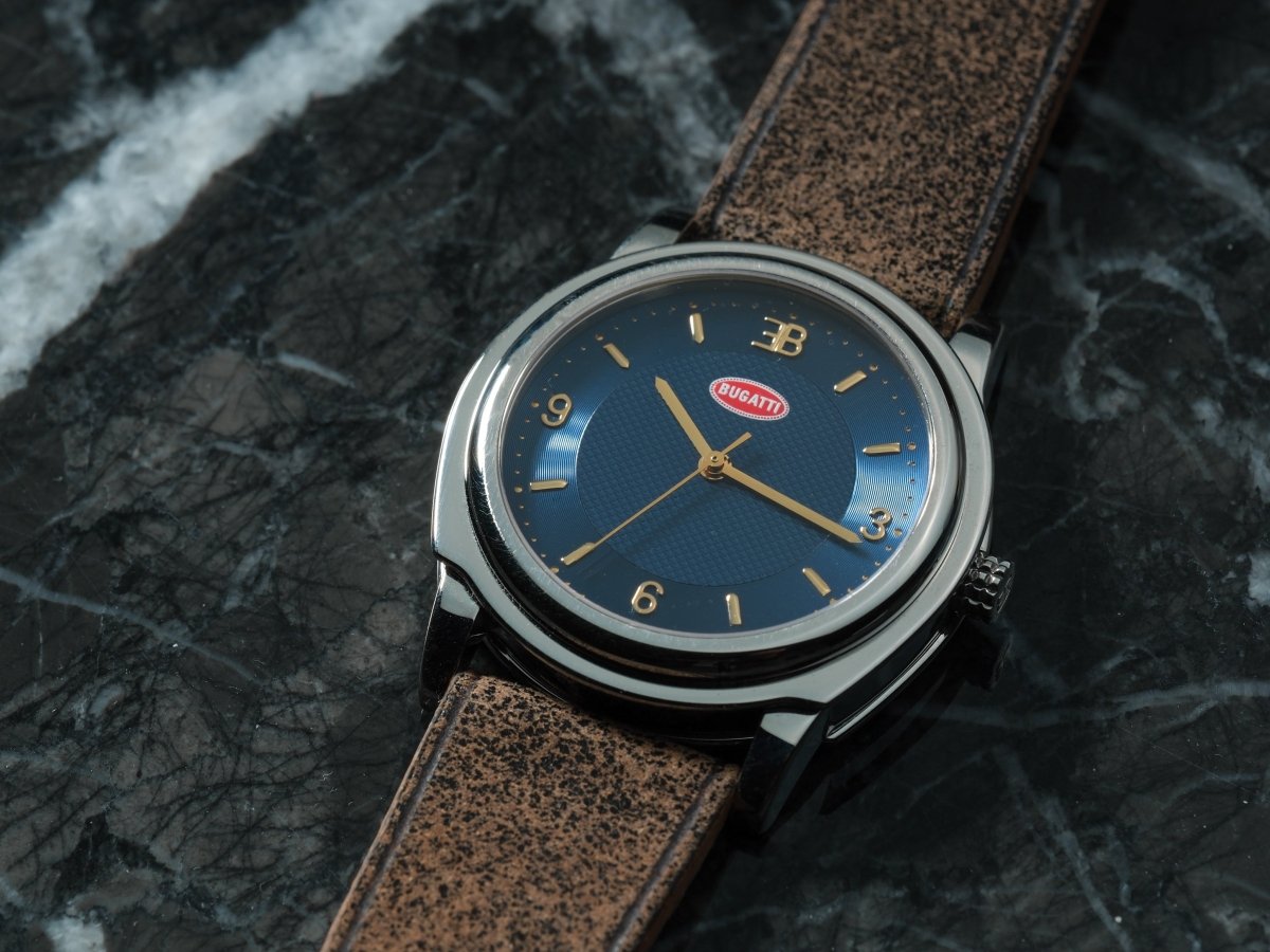 Bugatti Strasbourg Automatic Watch Blue Dial Limited Edition Wristwatch