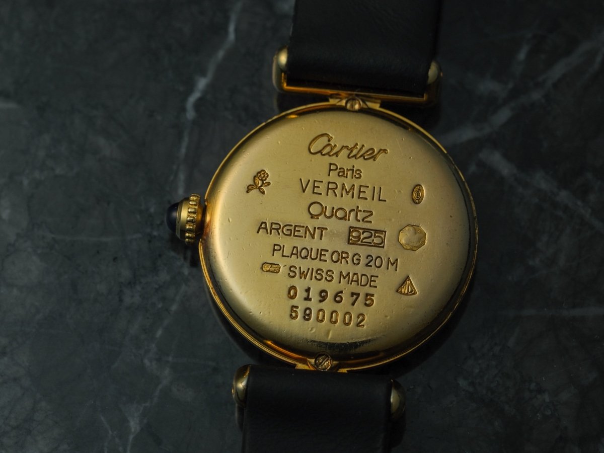 Cartier Colisee Vermeil Gold Black Dial 590002 – 10bps