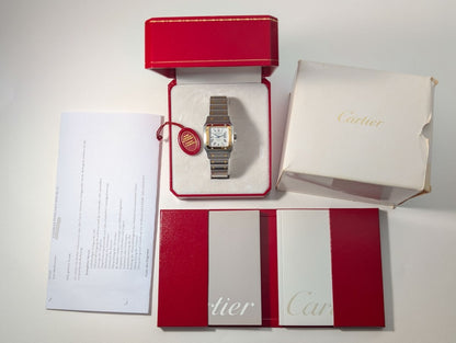 Cartier Santos Galbée 1566 150th Cartier Anniversary Employee Watch Wristwatch