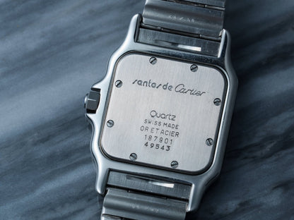Cartier Santos Galbée Ref. 187901 Tropical Dial Wristwatch