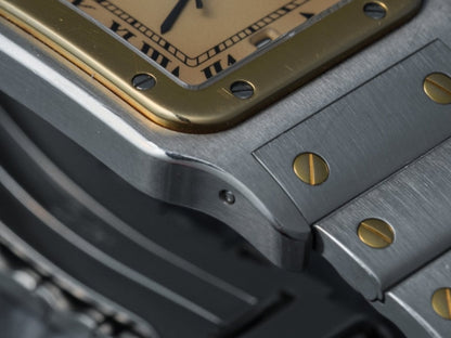 Cartier Santos Galbée Ref. 187901 Tropical Dial Wristwatch