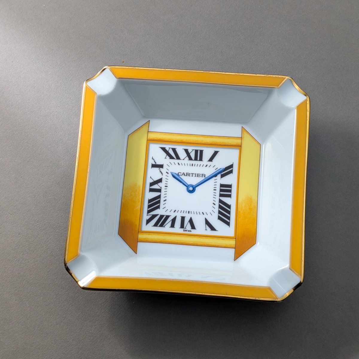 Cartier Tank Francais Limoges Vide Poche Ash Tray Collectible