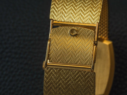 Chopard 2082-1 18k Gold Black Dial Automatic Watch