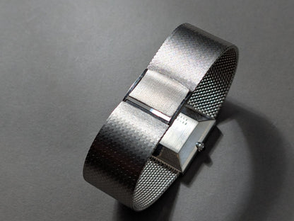 Chopard Gondolo Rectangular 18k White Gold Lapis Lazuli Mosaic Dial 2013 1 Wristwatch