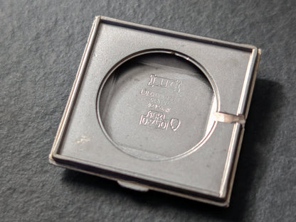 Chopard Lapis Lazuli Dial 18k White Gold Bark Finish 2013/1 Wristwatch