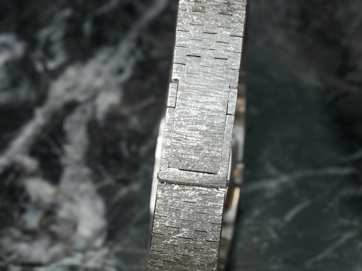 Custom Secret Hidden Bracelet Watch, based on a 1970s Girard-Perregaux