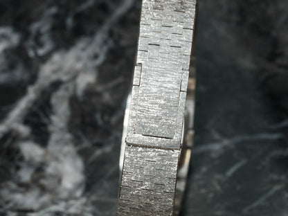 Custom Secret Hidden Bracelet Watch, based on a 1970s Girard-Perregaux