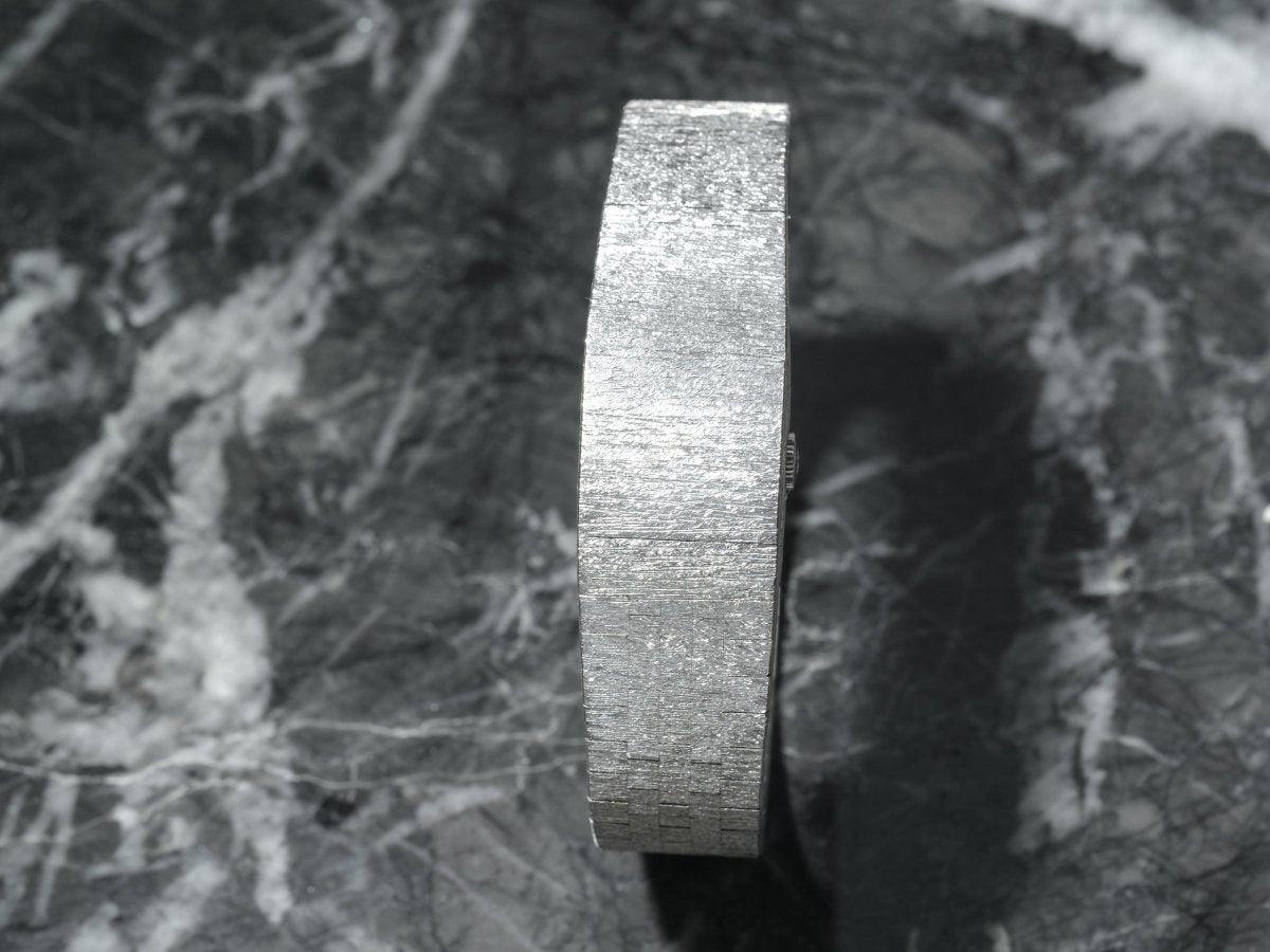 Custom Secret Hidden Bracelet Watch, based on a 1970s Girard-Perregaux