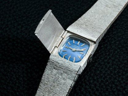 Custom Secret Hidden Bracelet Watch, based on a 1970s Girard-Perregaux