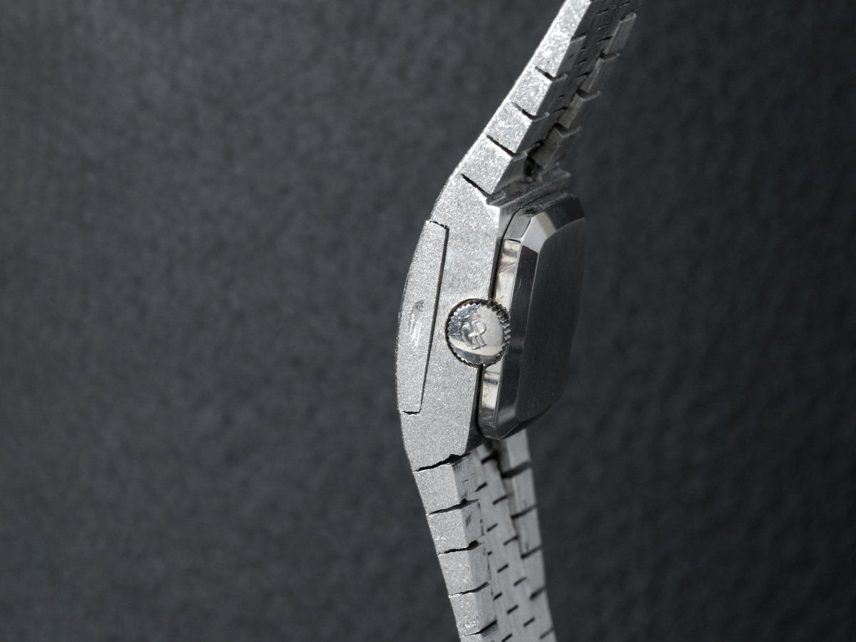 Custom Secret Hidden Bracelet Watch, based on a 1970s Girard-Perregaux