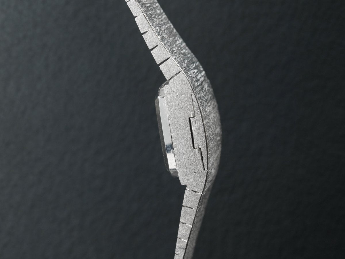 Custom Secret Hidden Bracelet Watch, based on a 1970s Girard-Perregaux