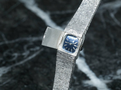 Custom Secret Hidden Bracelet Watch, based on a 1970s Girard-Perregaux