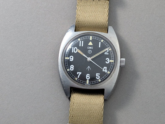 CWC W10 - 6645 - 99 British Military Issued Wristwatch