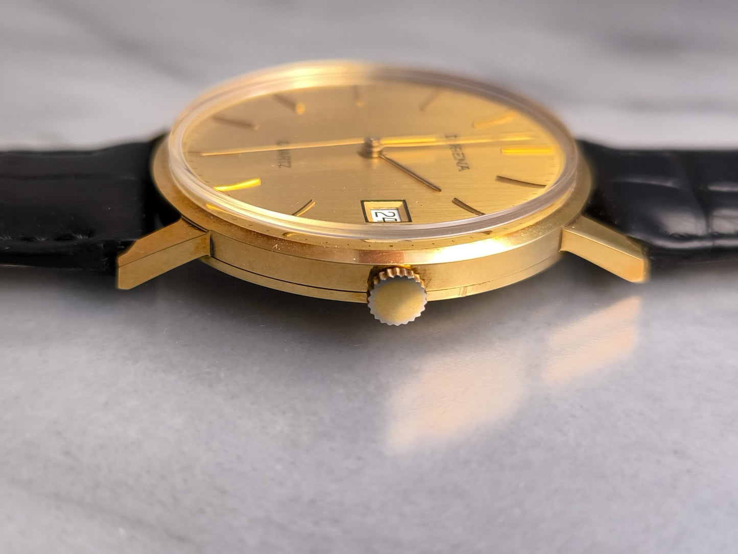 Dugena 14k Gold Dress Watch