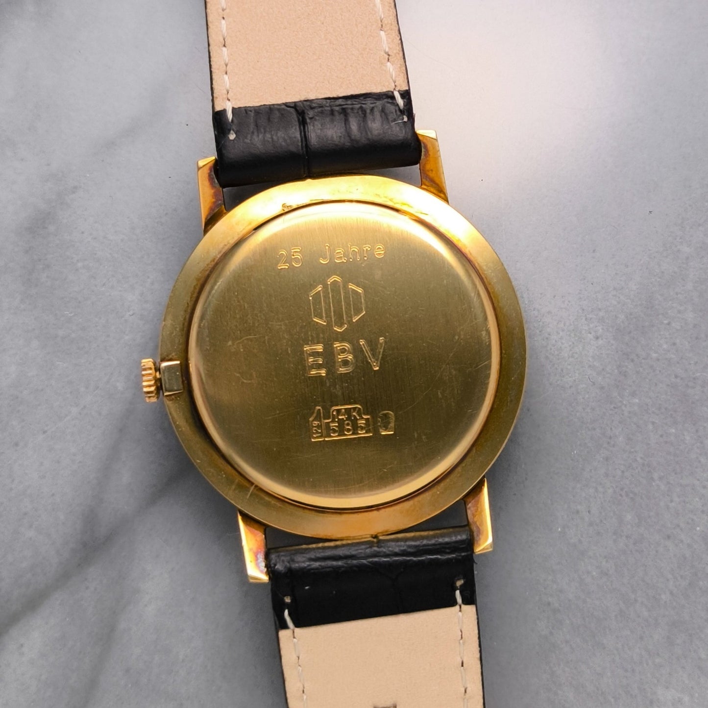 Dugena 14k Gold Dress Watch