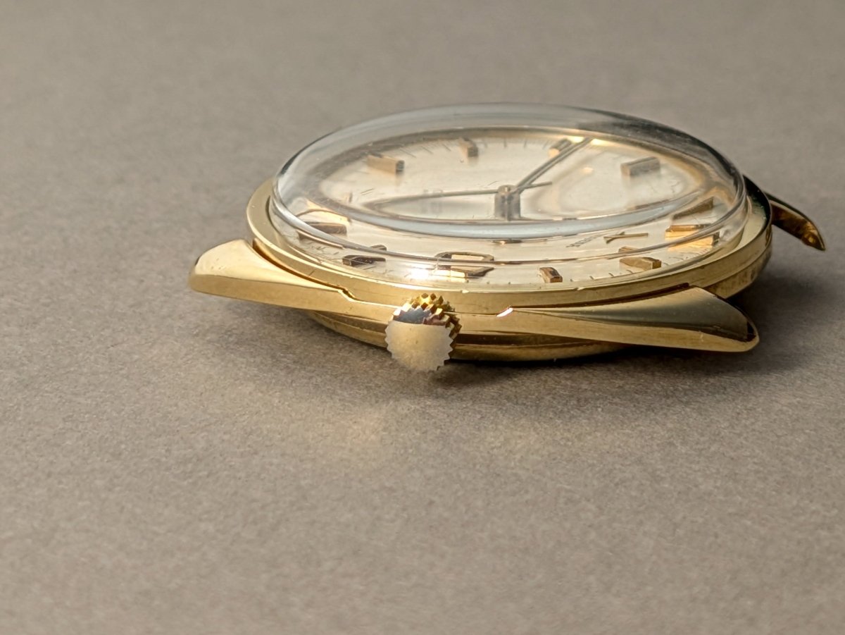 Dugena Geneve 14k Gold Caliber 3333 Automatic Wristwatch