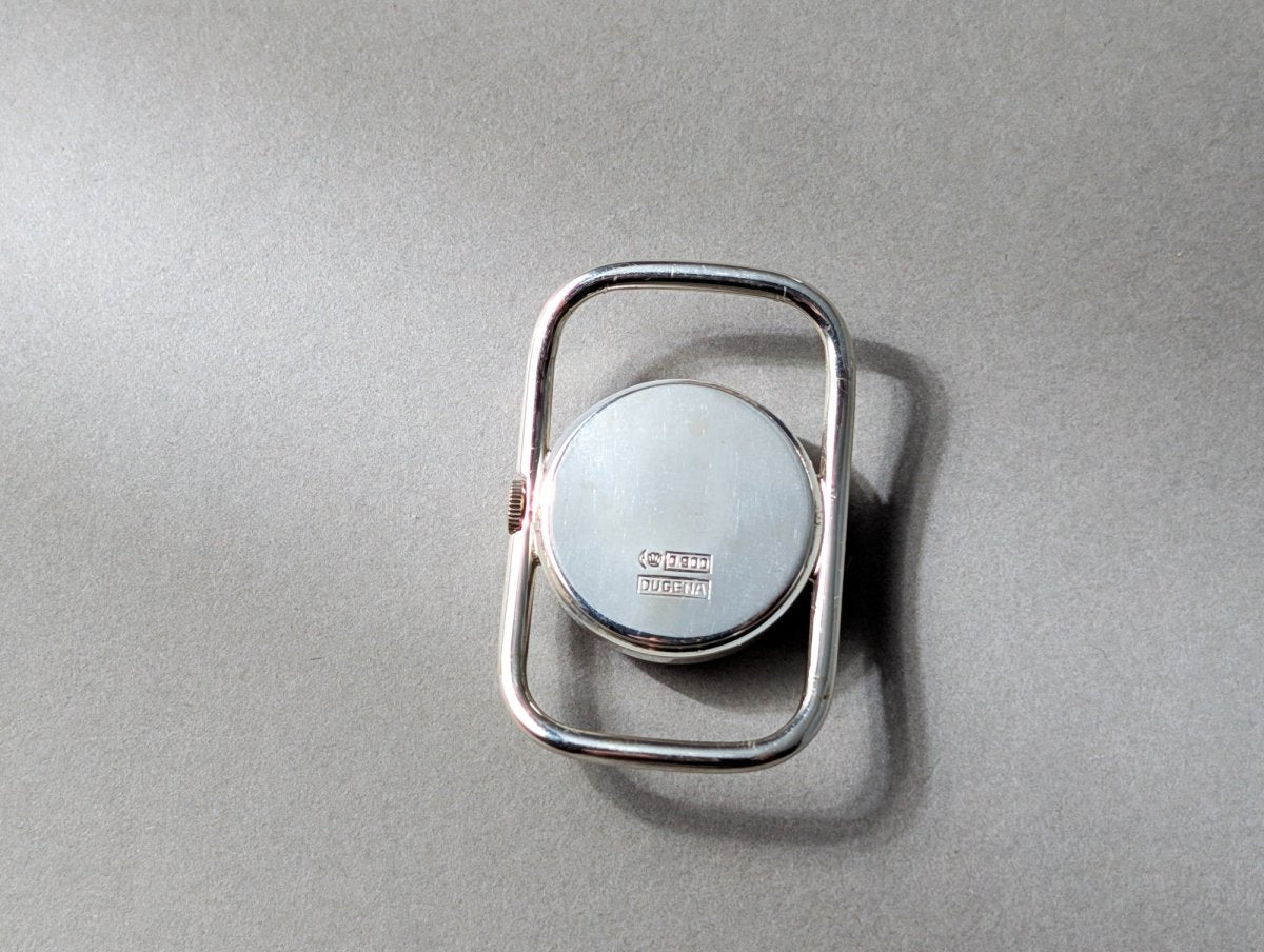 Dugena Jeunesse "Etrier" Silver Case Wristwatch