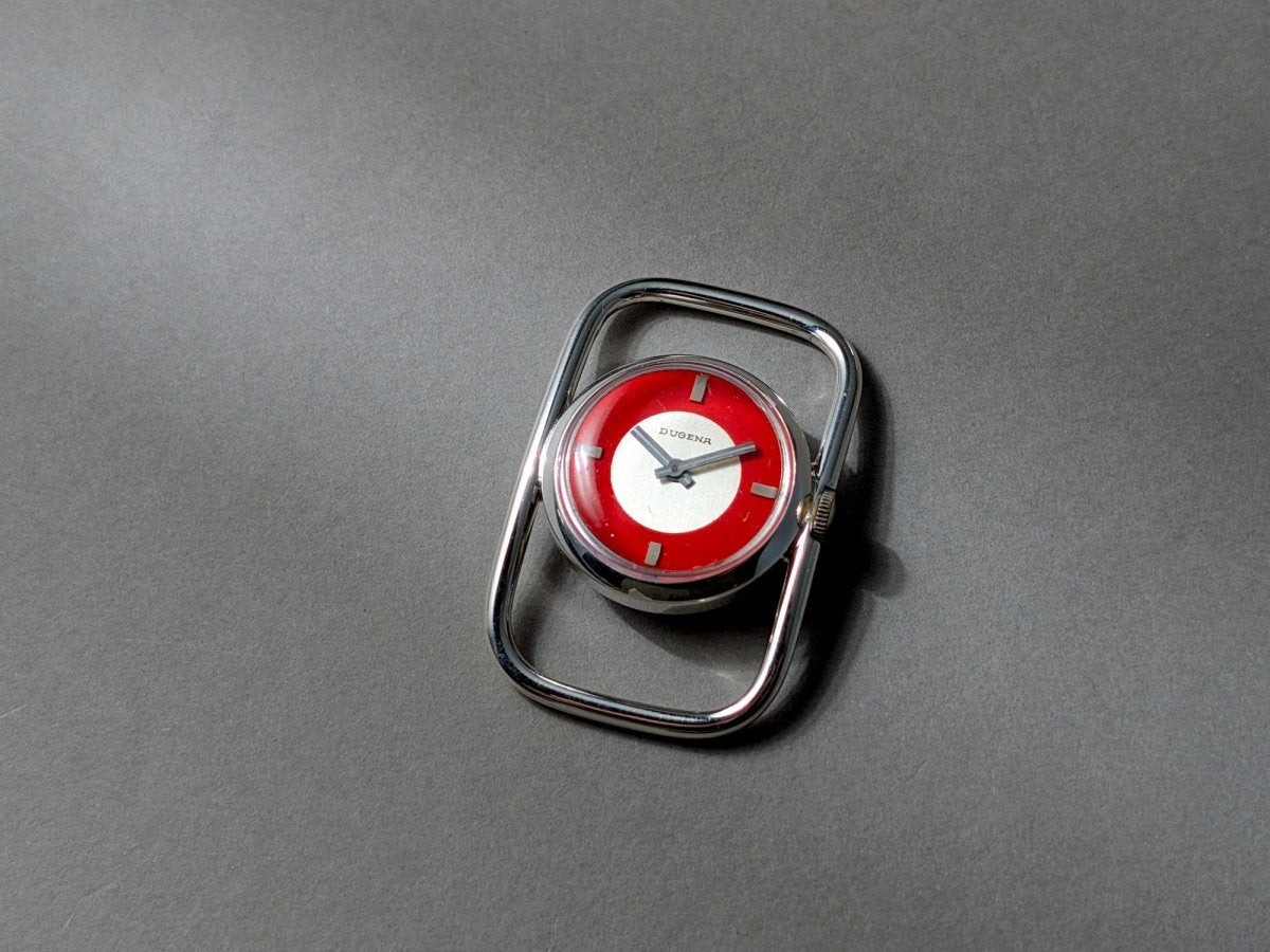 Dugena Jeunesse "Etrier" Silver Case Wristwatch