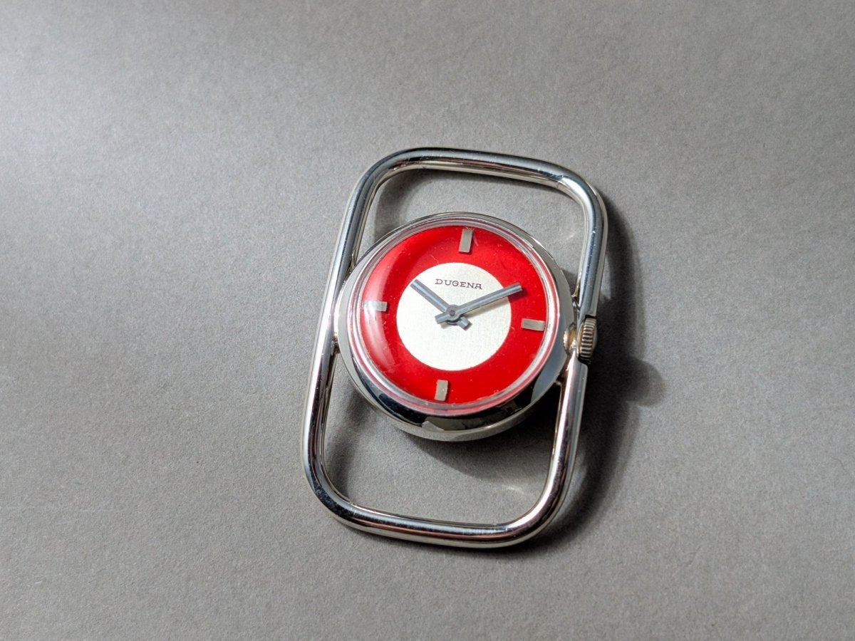 Dugena Jeunesse "Etrier" Silver Case Wristwatch