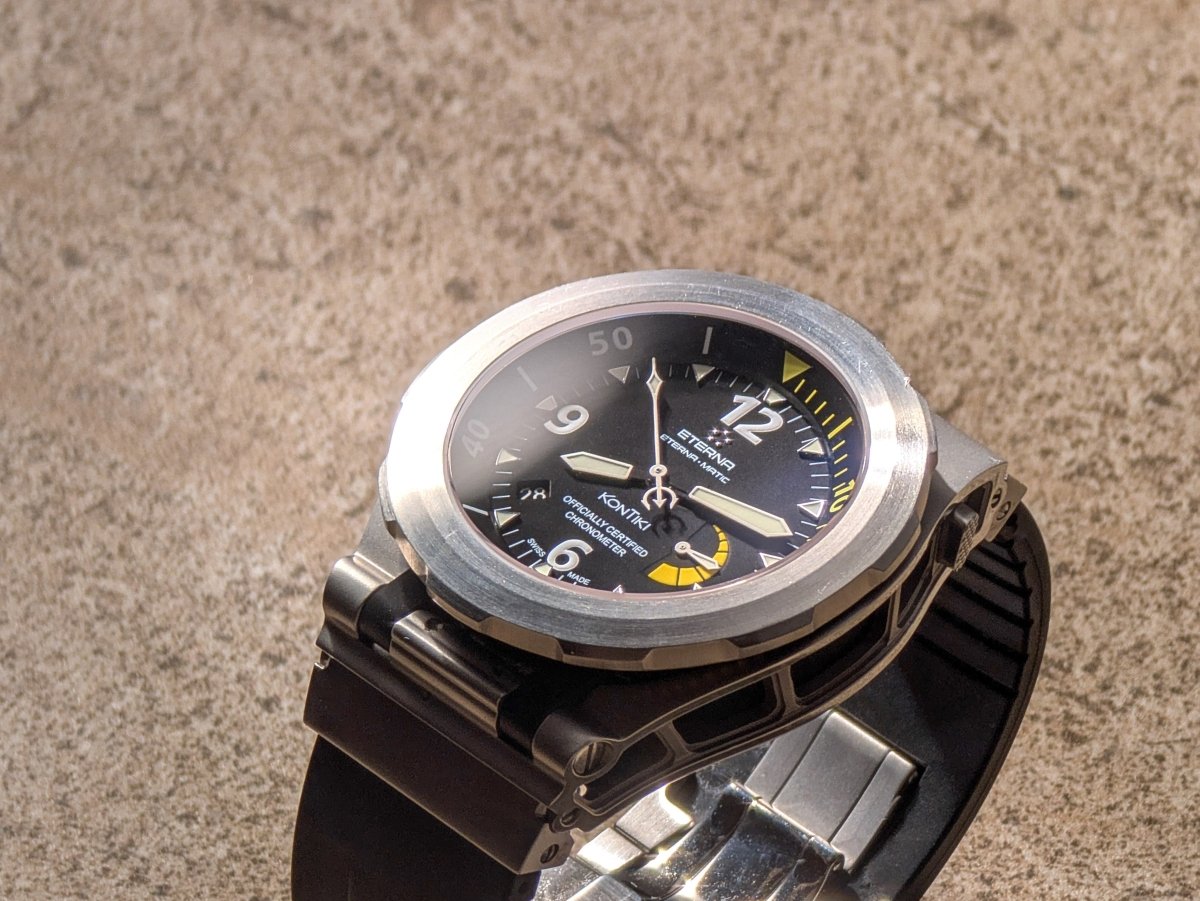 Eterna Kontiki Diver 1000m Automatic 1594.44.40.1154 Wristwatch