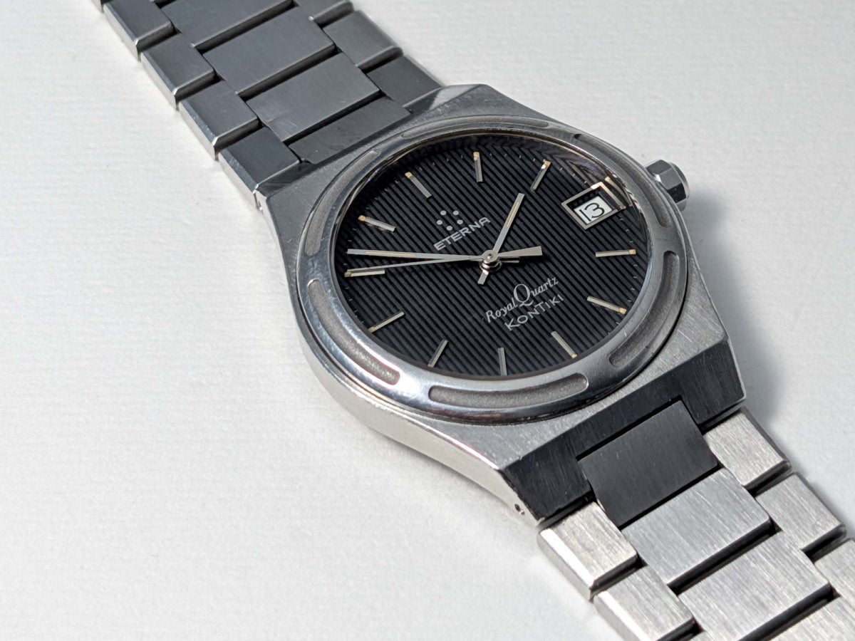 Eterna Kontiki Royal Quartz Ref 729 1505 41 Wristwatch