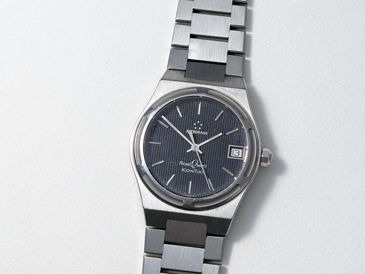 Eterna Kontiki Royal Quartz Ref 729 1505 41 Wristwatch