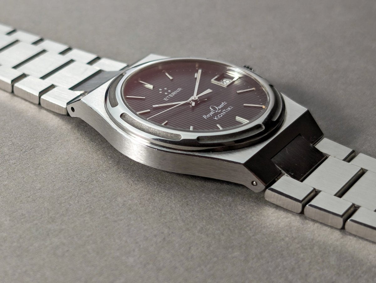 Eterna Kontiki Royal Quartz wristwatch including box