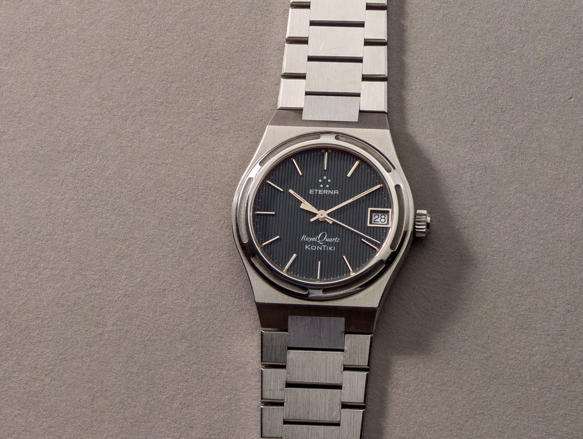 Eterna Kontiki Royal Quartz Ref 729 1505 41  Wristwatch