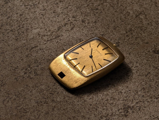 Eterna Pocket Watch 18k Gold 1970 1475k Clock