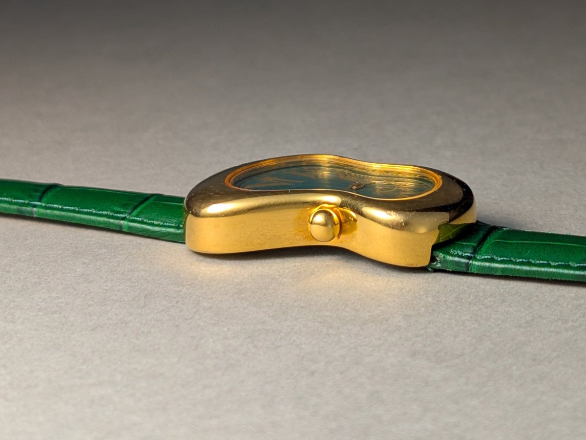 Exaequo Softwatch Salvador Dali - Green Dial Wristwatch