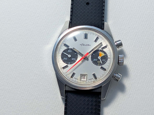 Felca Titoni "Dato" Chronograph 4368 Valjoux 7734 Wristwatch