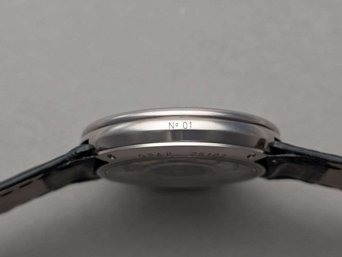 Goldpfeil Antoine Preziuso Laether Watch GPAP 25102 White Gold 1 of 5 Wristwatch