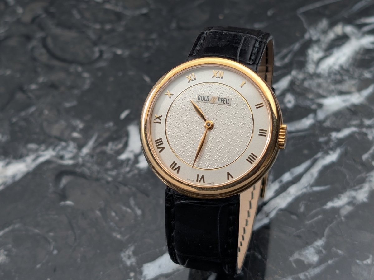 Goldpfeil x Antoine Preziuso GPAP 22103 18k Gold Handengraved Movement Wristwatch