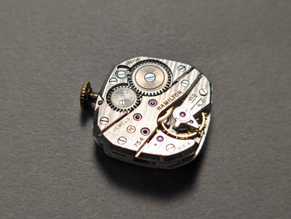 Hamilton 754 Caliber Watch Movement Manual Wind Spare Part